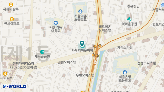 은평신사재가방문요양센터 위치 지도