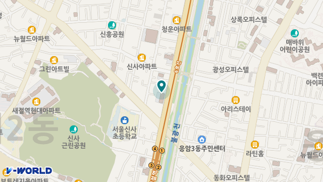 가가호호 정가네 데이케어센터 위치 지도
