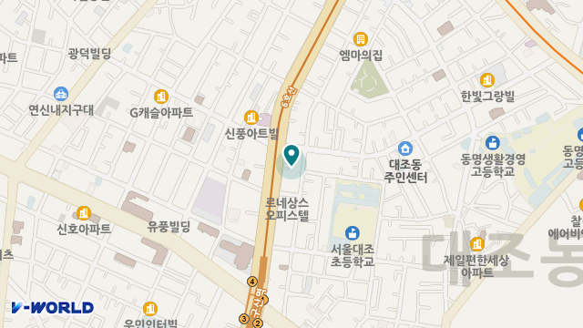 이룸재가방문요양센터 위치 지도