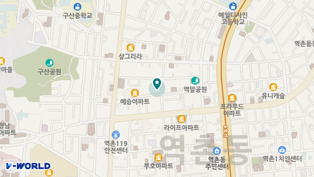 살림데이케어센터 위치 지도