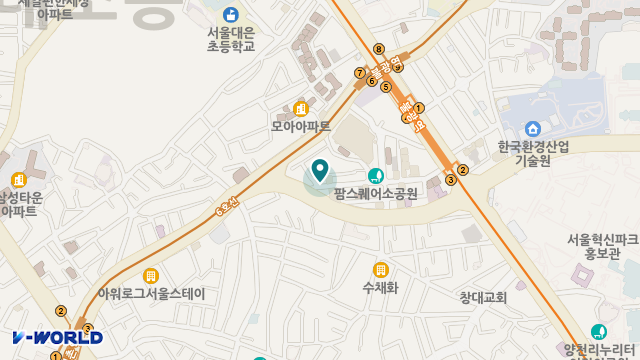에이스복지센터 위치 지도