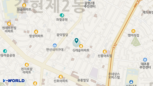 라온재가복지센터 위치 지도
