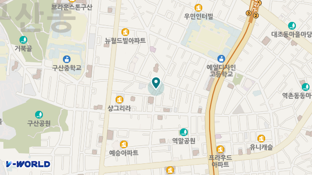 감성재가노인복지센터 위치 지도