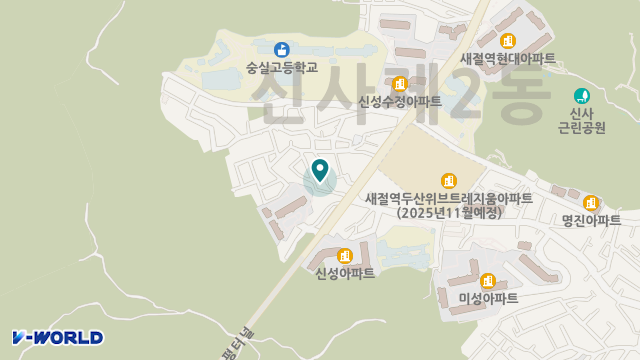 효명데이케어센터 위치 지도