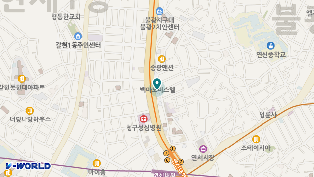젤로스재활데이케어센터 위치 지도