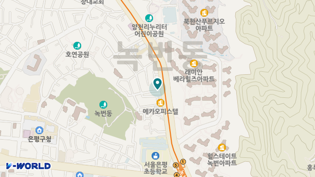 서울주간보호센터 위치 지도