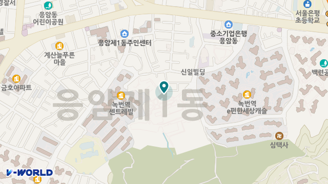 서울재가노인복지센터 위치 지도