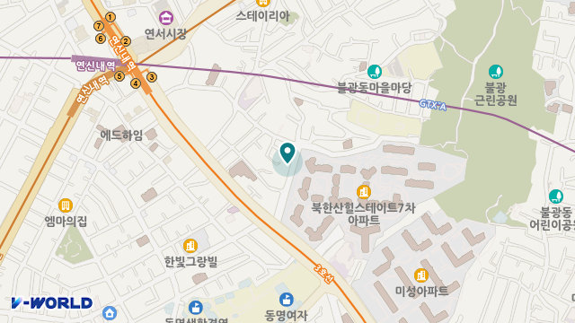 또바기재가복지센터 위치 지도