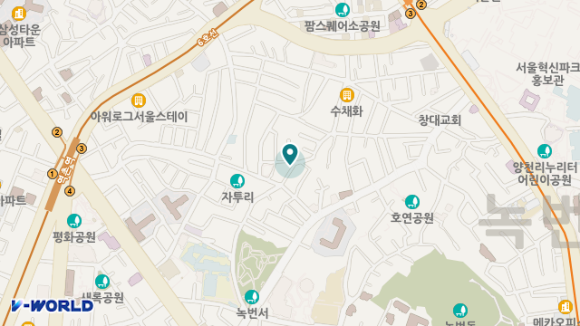 로뎀홈케어 위치 지도