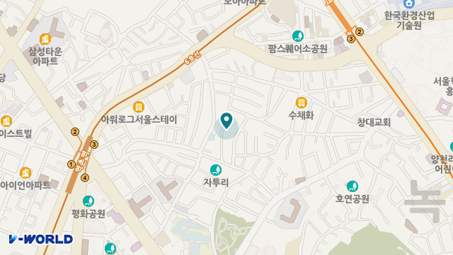 다사랑섬김재가복지센터 위치 지도