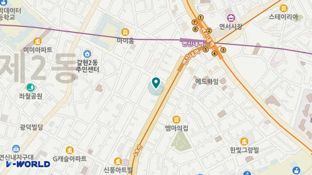 은평시민데이케어센터 위치 지도