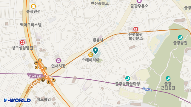 꽃길재가복지센터 위치 지도