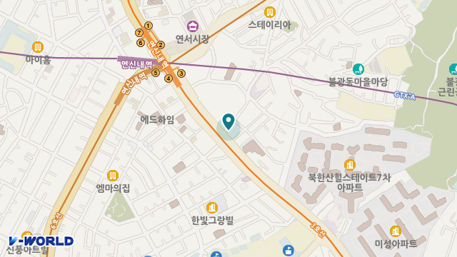 봄봄노인복지센터 위치 지도