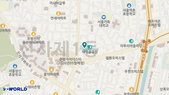 사드레 방문요양센터 위치 지도