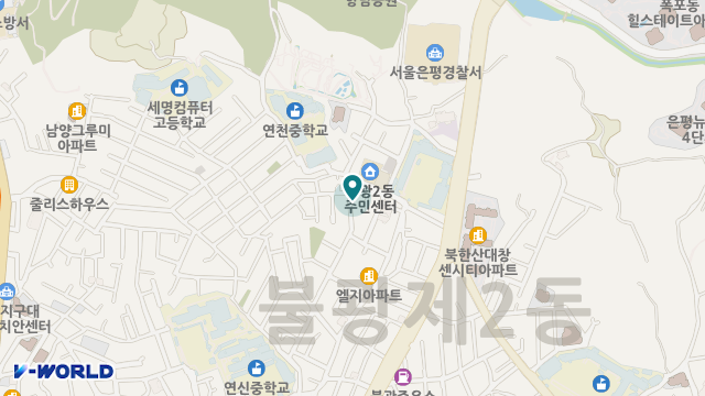은평어르신복지센터 위치 지도