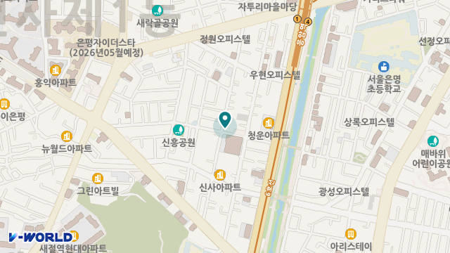 은평나비재가노인복지센터 위치 지도