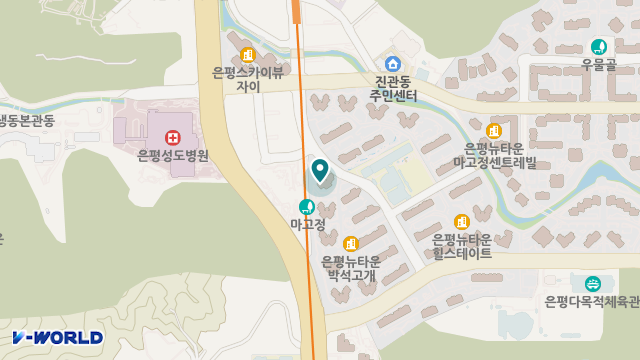 연세은평재가복지센터 위치 지도