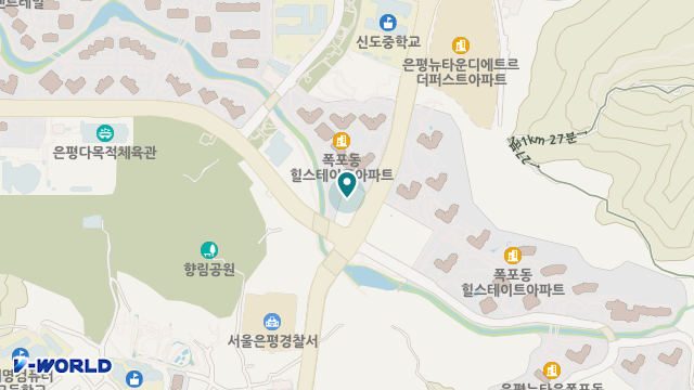 KB골든라이프케어 은평 케어센터 위치 지도