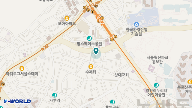 전국간호요양센터 위치 지도