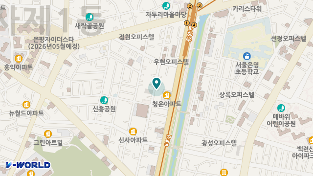 은평엘림재가복지센터 위치 지도