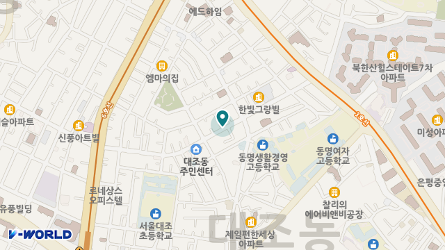 삼원재가복지센터 위치 지도