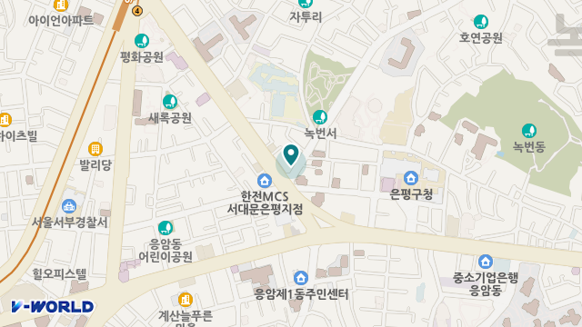 정안재가복지센터 위치 지도