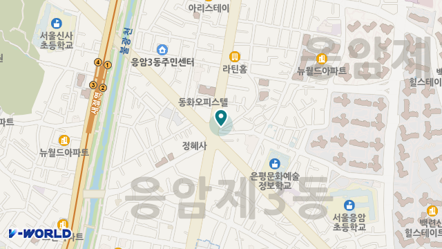 햇빛재가노인복지센터 위치 지도
