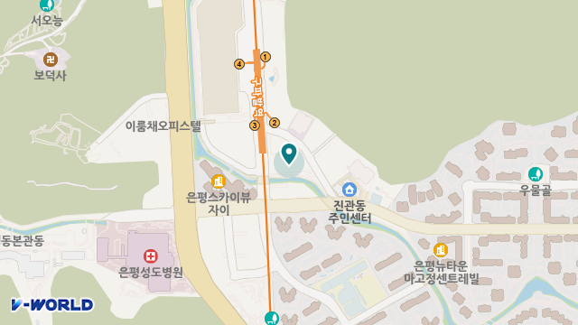 정원재가복지센터 위치 지도
