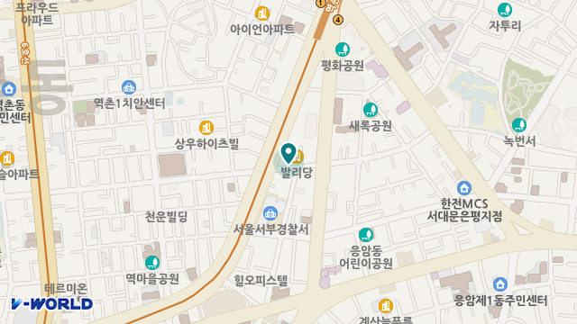 은평의료기 복지용구 위치 지도