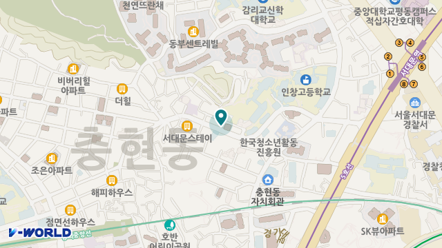 효림데이케어센터 위치 지도