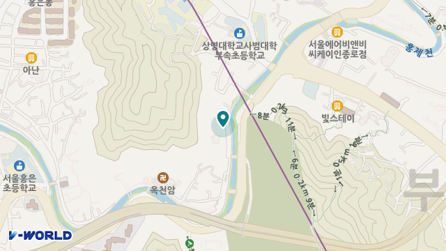 구립서대문데이케어센터 위치 지도