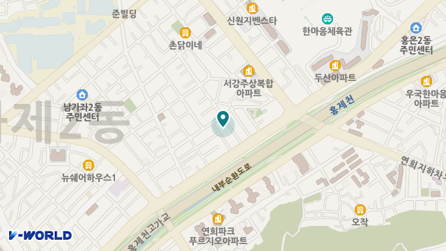 여민데이케어센터 위치 지도