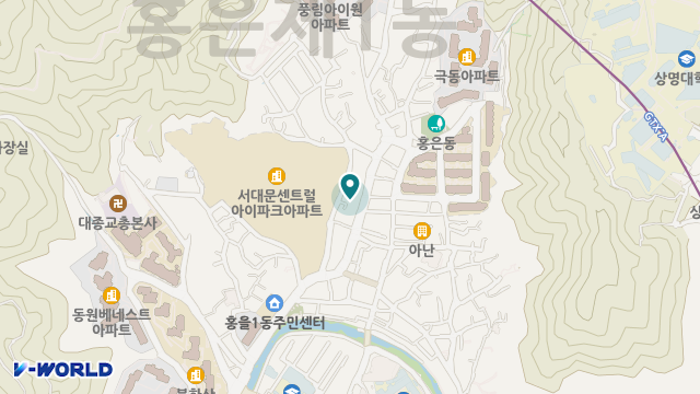 구세군홍제데이케어센터 위치 지도