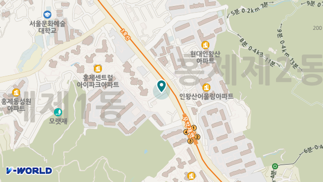 부모사랑 노인복지센터 위치 지도