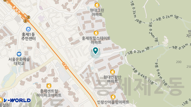 서대문희망누리 사회적협동조합 재가복지센터 위치 지도