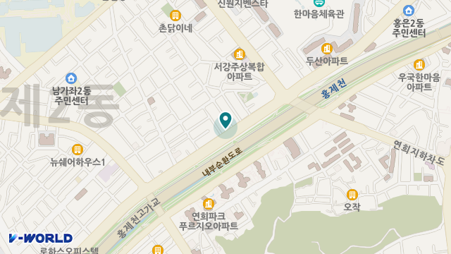 나래데이케어센터 위치 지도