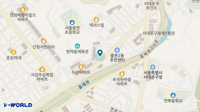 사랑복지센터 위치 지도