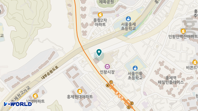 서울방문요양센터 위치 지도