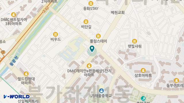 가자재가복지센터 위치 지도
