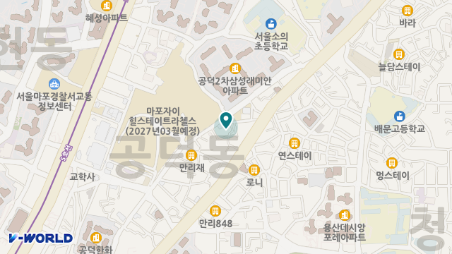 마포노인데이케어센터 위치 지도