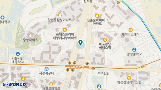 마포 데이케어센터 위치 지도