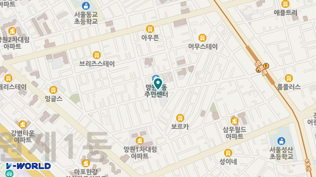 한서재가노인복지센터 위치 지도