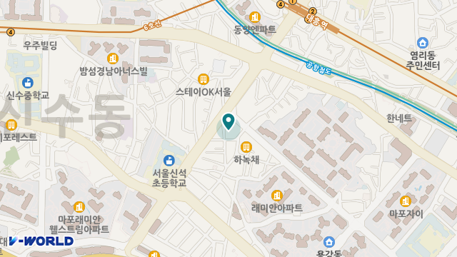 마포봄데이케어센터 위치 지도