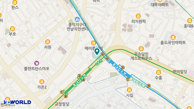 미소요양재가센터 위치 지도