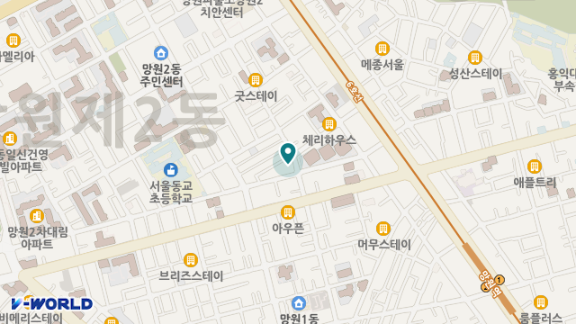 효사랑재가복지센터 위치 지도