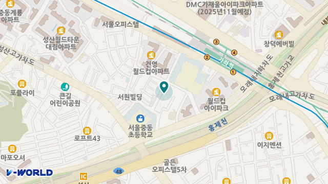 여러분의재가복지센터 위치 지도