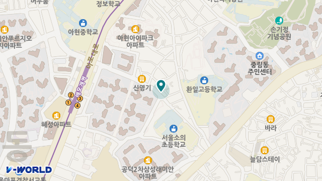 다엘재가복지센터 위치 지도