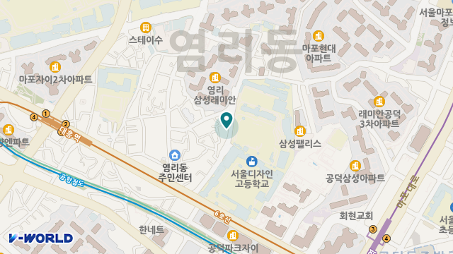 고운손재가복지센터 위치 지도