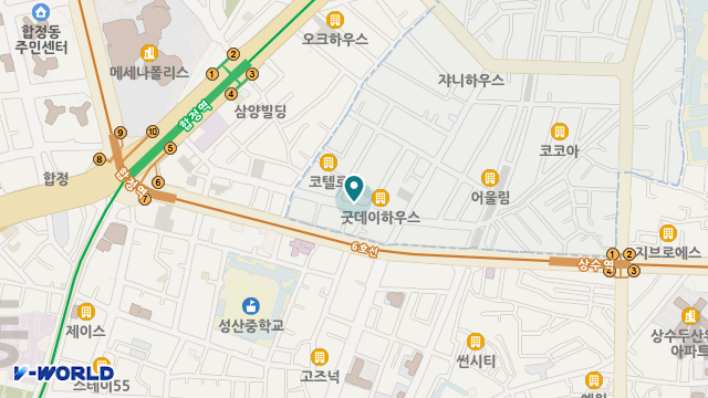 마포방문요양센터 위치 지도