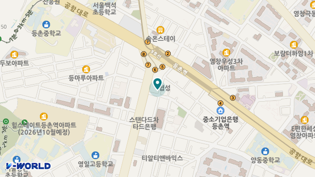 목동중앙데이케어센터 위치 지도